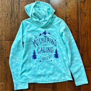 American Girl Mountain Hoodie Fleece
